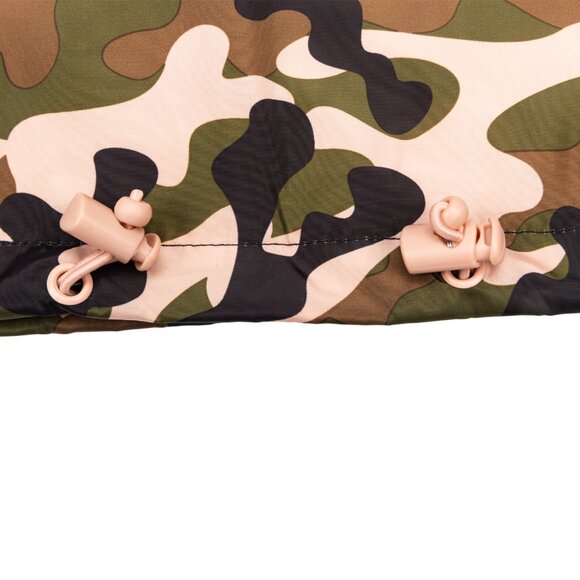 Women Lightweight Windbreaker Suit Outdoor Hiking Hooded Jacket with Liner Size - Picture 6 of 9